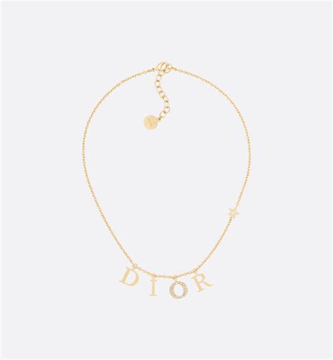 dior necklace.